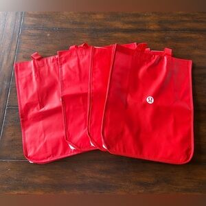 Bundle of Lululemon Reusable Tote Bags